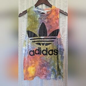Hand-Dyed Adidas Tank Size M